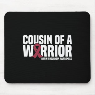 Aneurysma-Bewusstsein eines Kriegers Mousepad