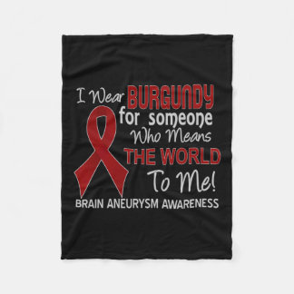 Aneurysma für jemanden, der die Welt für mich bede Fleecedecke