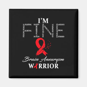 Aneurysma Warrior I'm Fine Magnet