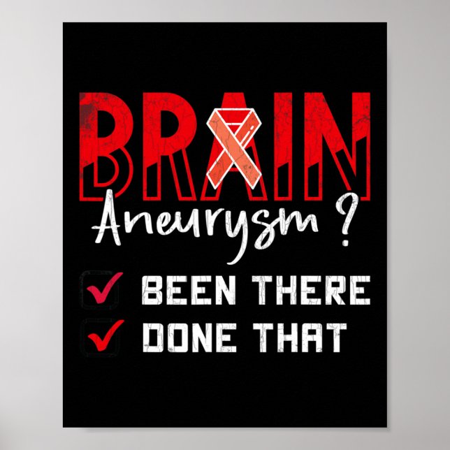 Aneurysma wurde dort gemacht, dass Bewusstsein Gra Poster (Vorne)