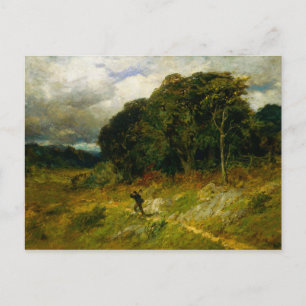 Anfahrt Sturm - Edward Mitchell Banister Postkarte