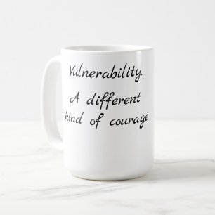Anfälligkeitsbindungsstile inspiriert kaffeetasse