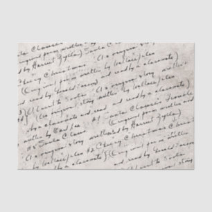 Anfang der 1900er Jahre Seidenpapier