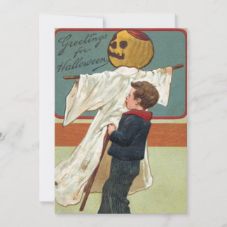 Anfang der 1900er Jahre Vintage Halloween-Grüße Feiertagskarte