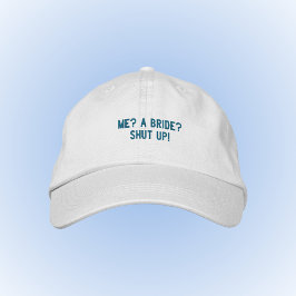 Anfang der 2000er Jahre J2k Prinzessin Funny Bride Bestickte Baseballkappe