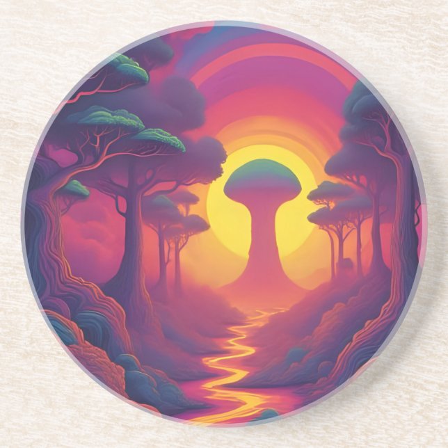 Anfang der Fall Art Getränkeuntersetzer (Vorne)