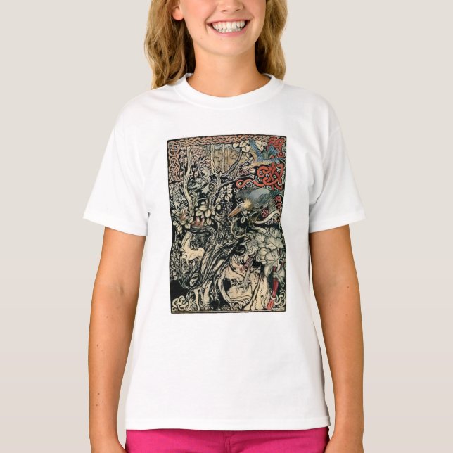 ANFANG DES WELTillinois durch Arthur Rackham T-Shirt (Vorderseite)