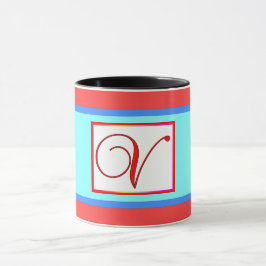 ANFANG / MONOGRAMM AQUA TASSE