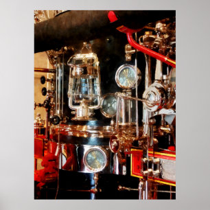 ANFANG UNTER $20 Laterne & Gages on Fire Lruck Poster