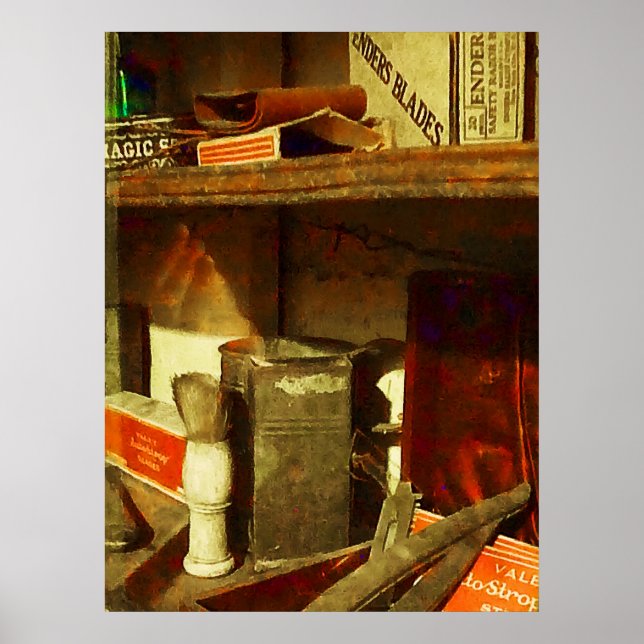 ANFANG UNTER $20 - Shave Brush Poster (Vorne)