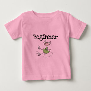 Anfänger-Eislauf-T-Shirts und Geschenke Baby T-shirt