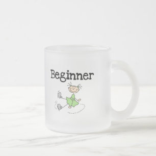 Anfänger Eislauf T-Shirts und Geschenke Mattglastasse