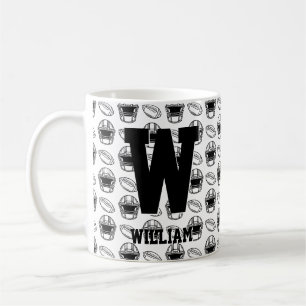 Anfänglicher Name U V W X Y Z Fußball ändern Kaffeetasse