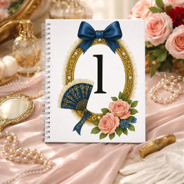 Anfangs L Personalisiert Elegant Regency Notizbuch