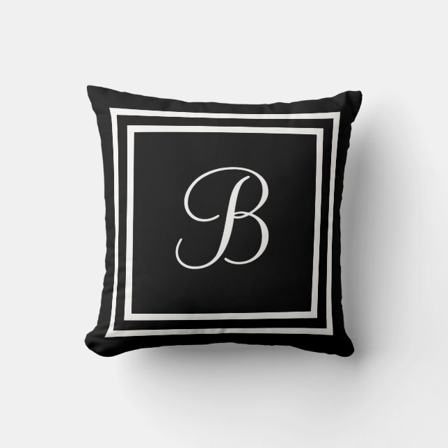 Anfangs- oder Namenspatze Kissen (Vorderseite)