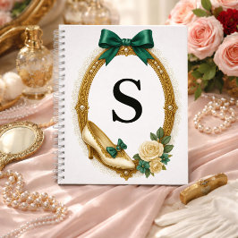 Anfangs-S Stylvoll Elegant Regency Notizbuch