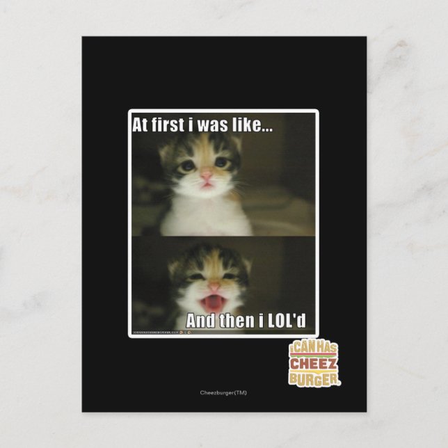 Anfangs war ich wie postkarte (Vorderseite)