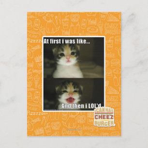 Anfangs war ich wie postkarte