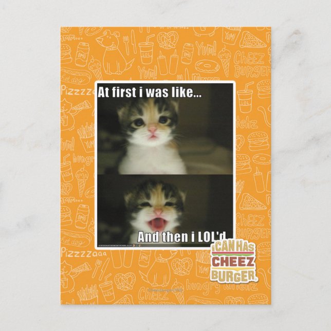 Anfangs war ich wie postkarte (Vorderseite)