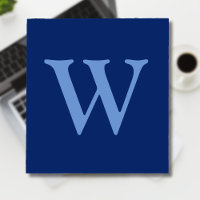 Anfangsbuchstabe Cornflower Blue | Sapphire Blue
