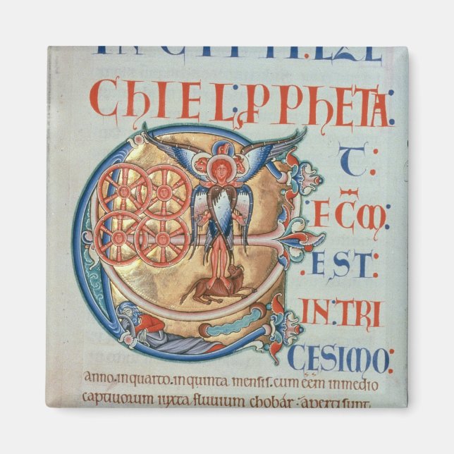 Anfangsbuchstabe "E" Et factum est Magnet (Vorne)