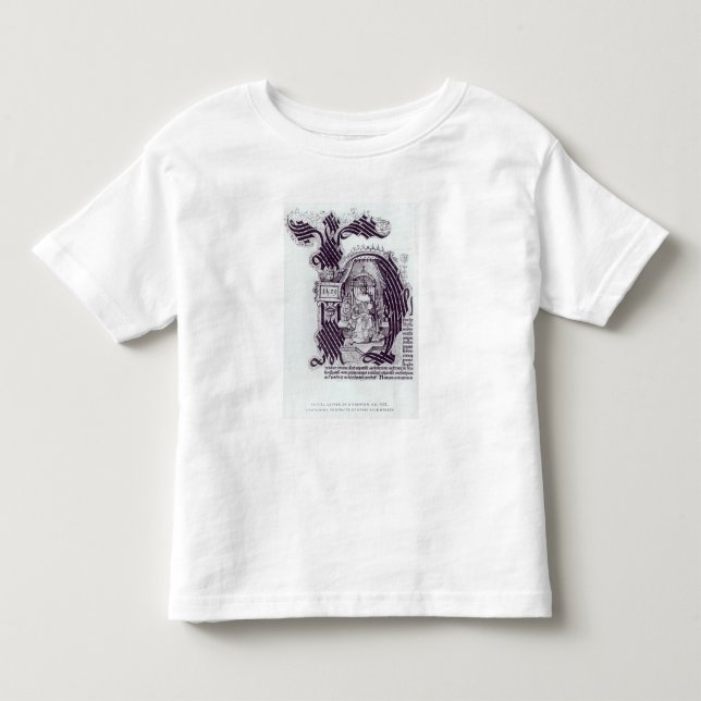 Anfangsbuchstabe einer Charter Kleinkind T-shirt (Vorderseite)