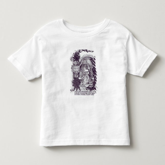 Anfangsbuchstabe einer Charter Kleinkind T-shirt (Vorderseite)