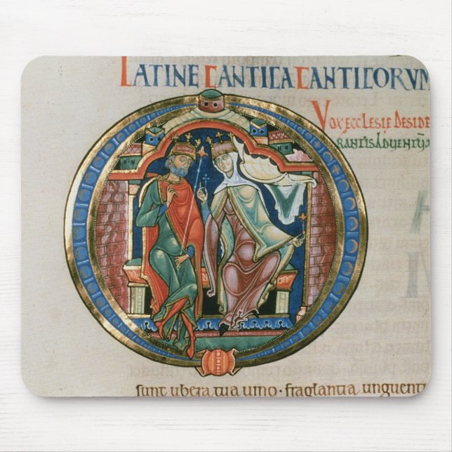 Anfangsbuchstabe "O" Osculatur ich - lassen Sie Mousepad (Vorne)