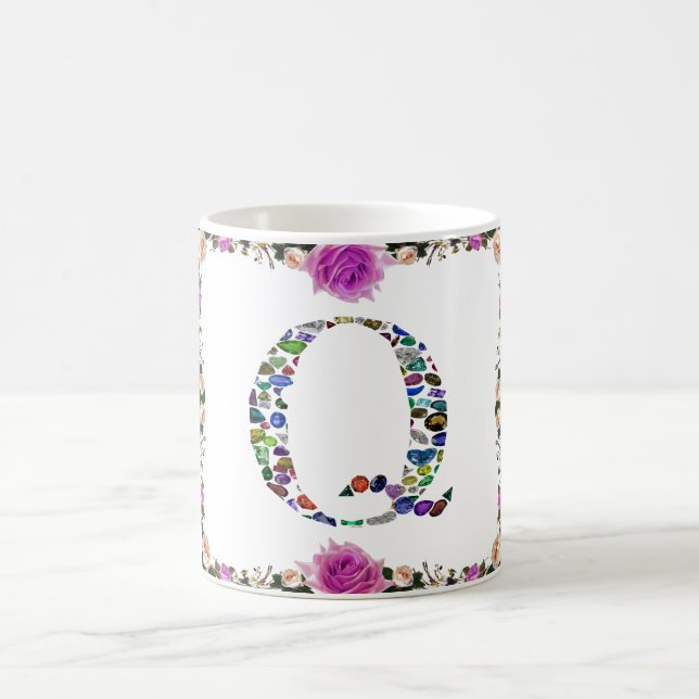 Anfangsbuchstabe Q Kaffeetasse (Mittel)