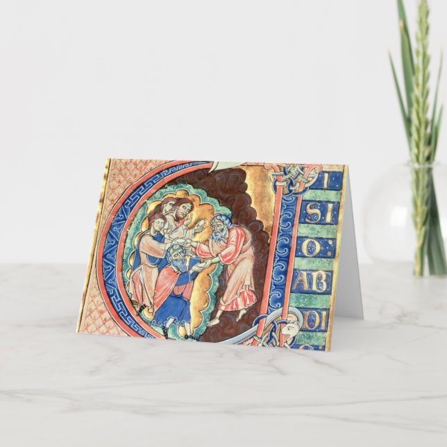 Anfangsbuchstabe "V" Visio Abdie (Vorderseite)