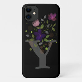 Anfangsbuchstabe Y Plus Blumendesign Case-Mate iPhone Hülle