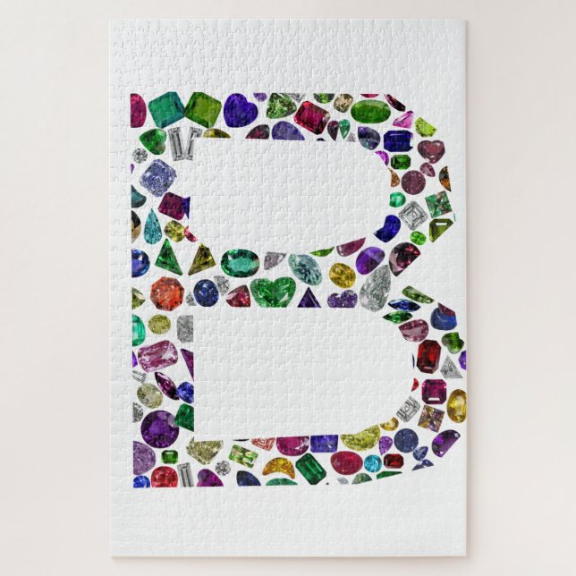 Anfangsbuchstaben B Puzzle (Vertikal)