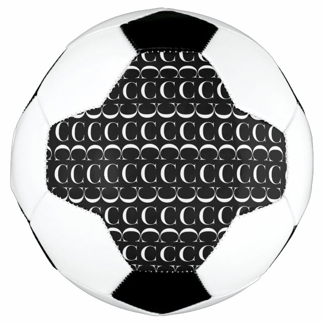 Anfangsbuchstaben C Fußball (Vorderseite)