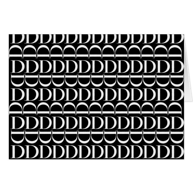 Anfangsbuchstaben D (Vorderseite (Horizontal))