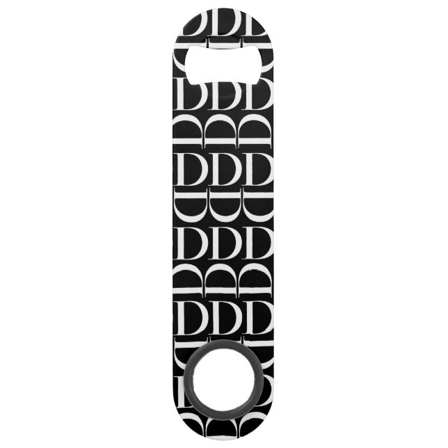 Anfangsbuchstaben D Speed Flaschenöffner (Vorderseite)