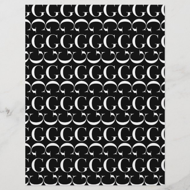 Anfangsbuchstaben G (Vorderseite)