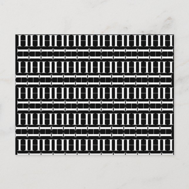 Anfangsbuchstaben H Postkarte (Vorderseite)