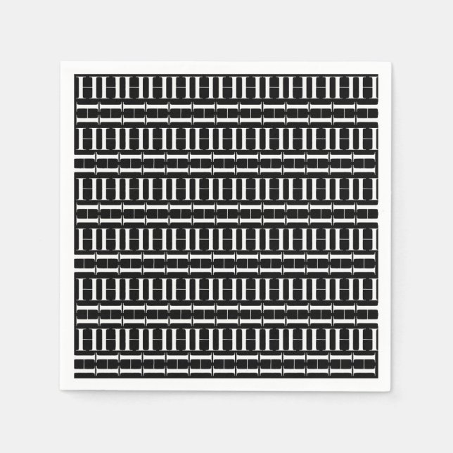 Anfangsbuchstaben H Serviette (Vorderseite)