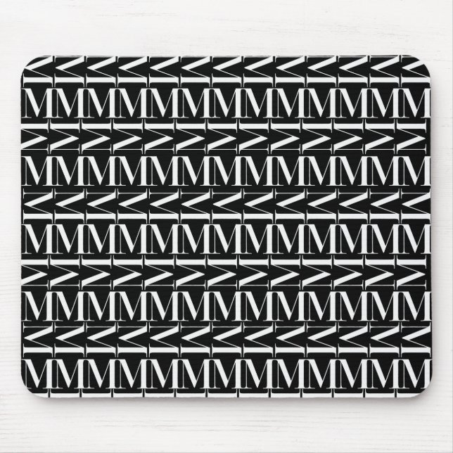 Anfangsbuchstaben M Mousepad (Vorne)