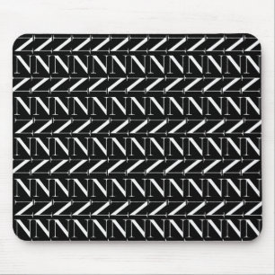 Anfangsbuchstaben N Mousepad