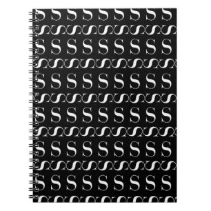 Anfangsbuchstaben S Notizblock