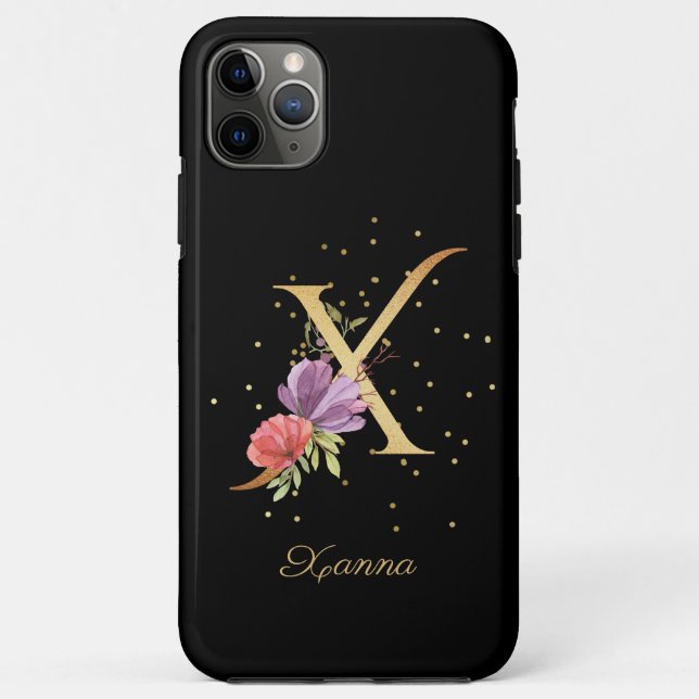 Anfangsbuchstaben X Case-Mate iPhone Hülle (Rückseite)