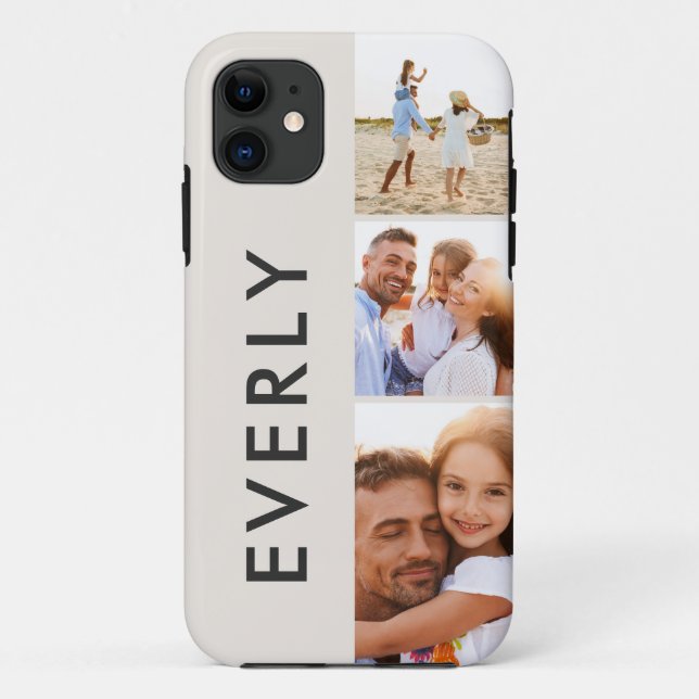 Anfangscreme des modernen Fotos Case-Mate iPhone Hülle (Rückseite)