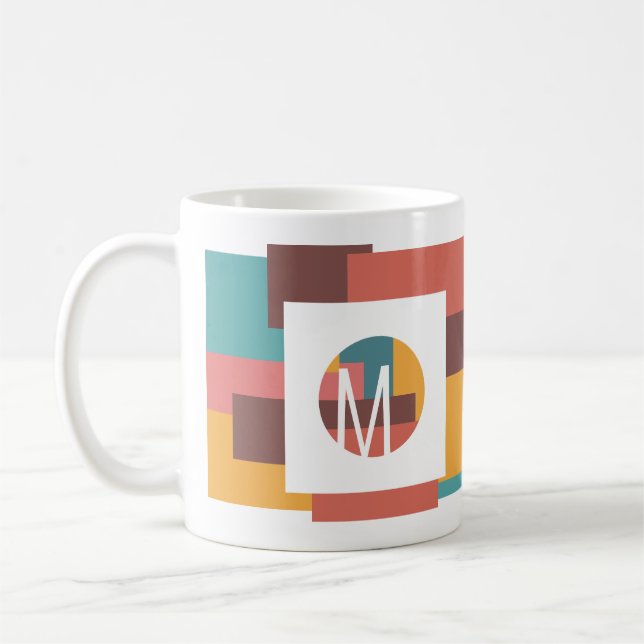 Anfangsfarbblock Kaffeetasse (Links)