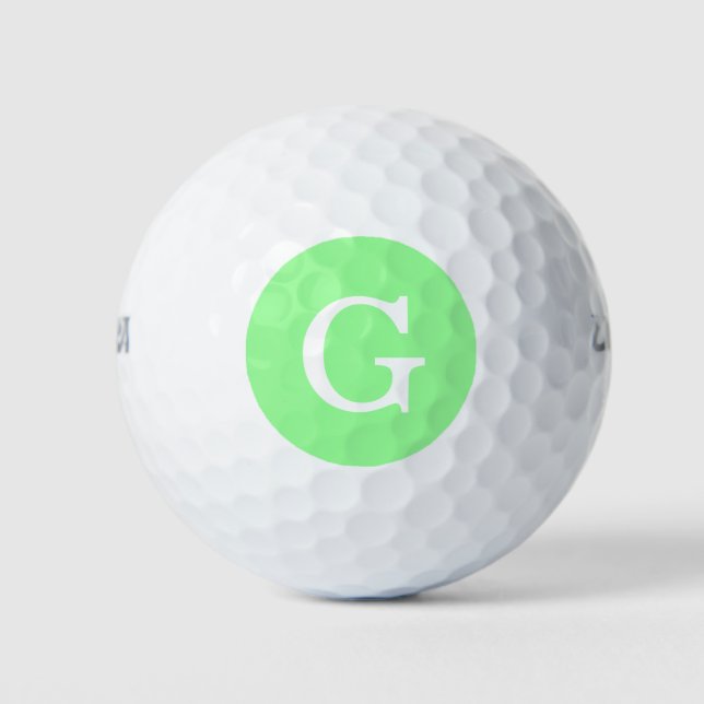 Anfangsmonogramm Golfball (Vorderseite)