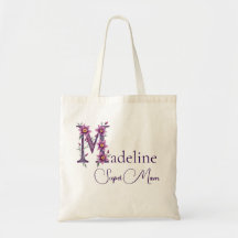 Anfangsmonogramm + Name Super Mama