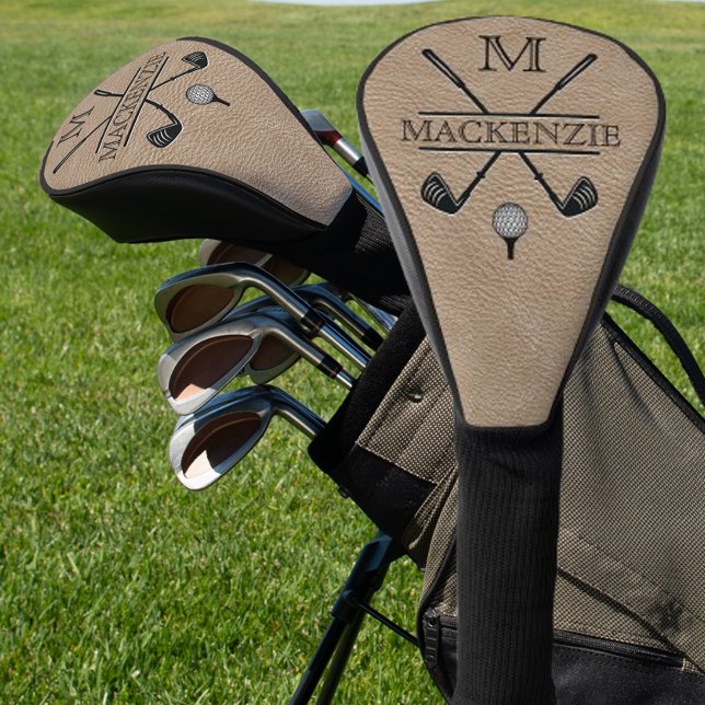 Anfangsname der klassischen Monogrammkarte Golf Headcover (Von Creator hochgeladen)