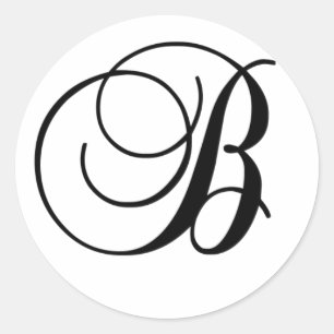 Anfangsrunder Aufkleber b