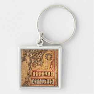 Anfangsseite von den Lichfield Evangelien, c.720 Schlüsselanhänger