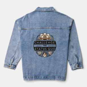 Anfechten des Status Quo-T - Shirt Jeansjacke